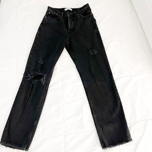 Abercrombie & Fitch Curve Love High Rise Dad Jean